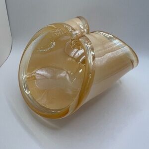 Vetro Murano Glass (Italy) Blown Art Glass Decorative Bowl.